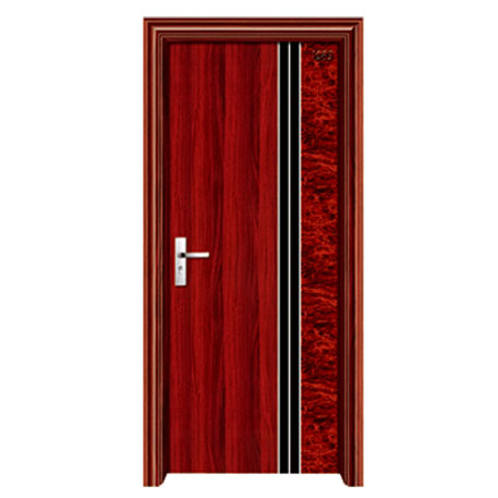 门业图片-钢木室内门系列QJ-8007A 红拼木QJ-8007A 红拼木图片